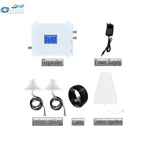 پک کامل سیستم تقویت کننده آنتن موبایل فول باند (FULL BAND)