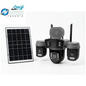 دوربین مداربسته خورشیدی ۳ لنز هوشمند مدل TL4A