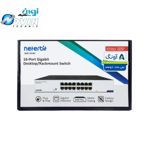 سوییچ 16 پورت نتربیت مدل NGS-1016D