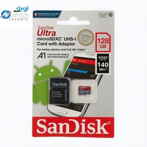 کارت حافظه میکرو SD ظرفیت 128 گیگابایت سن دیسک