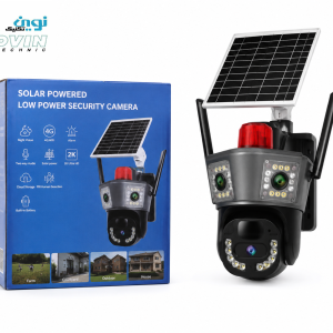 دوربین مداربسته موتورایز خورشیدی سیم‌کارتی 4G مدل TD5