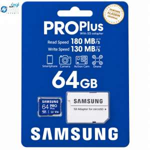 کارت حافظه microSD سامسونگ Samsung PRO Plus 64GB