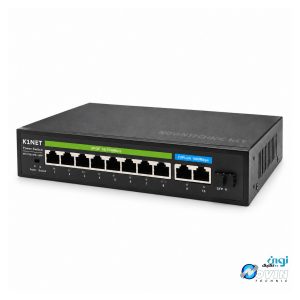 سوئیچ شبکه PoE کی‌ وان نت مدل K1NET P8U21G